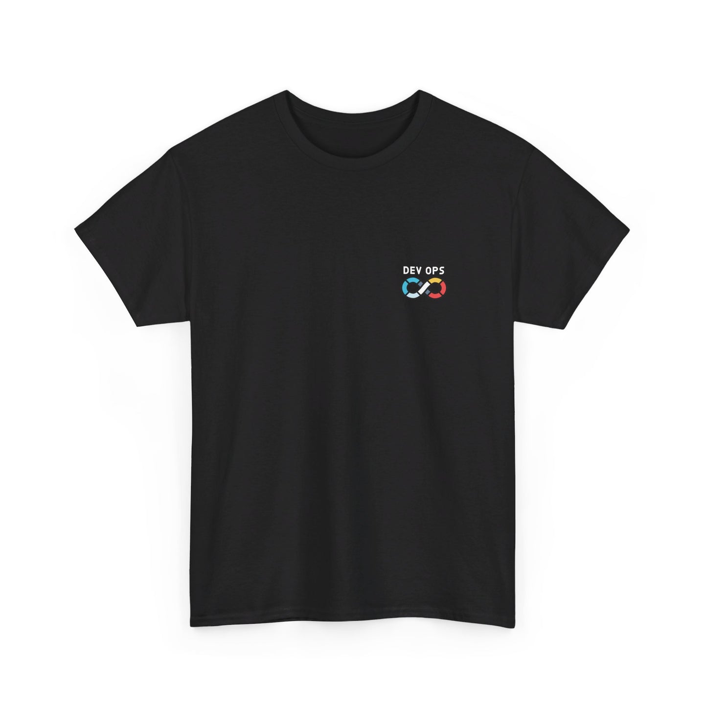 Men's Minimalist DevOps T-Shirt - Stylish Tech Apparel in S, M, L, XL Sizes