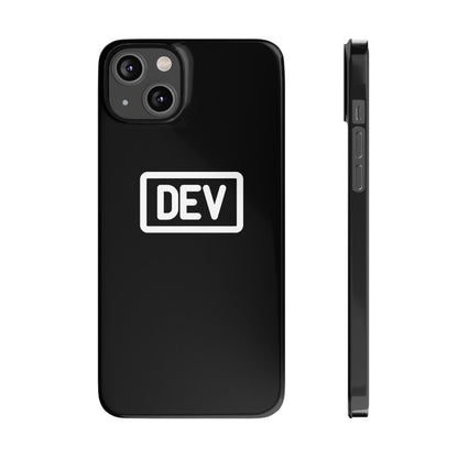 Minimalist Dev iPhone Case