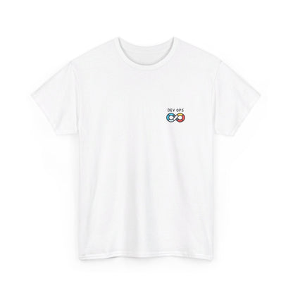 Men's Minimalist DevOps T-Shirt - Stylish Tech Apparel in S, M, L, XL Sizes