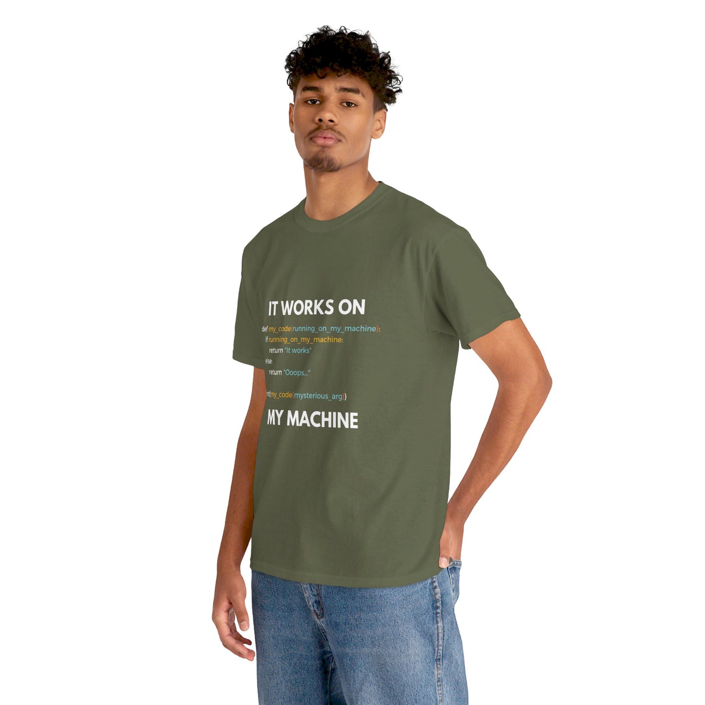 It Works on My Machine' T-Shirt – Programmer's Favorite Coding Tee Express Delivery available