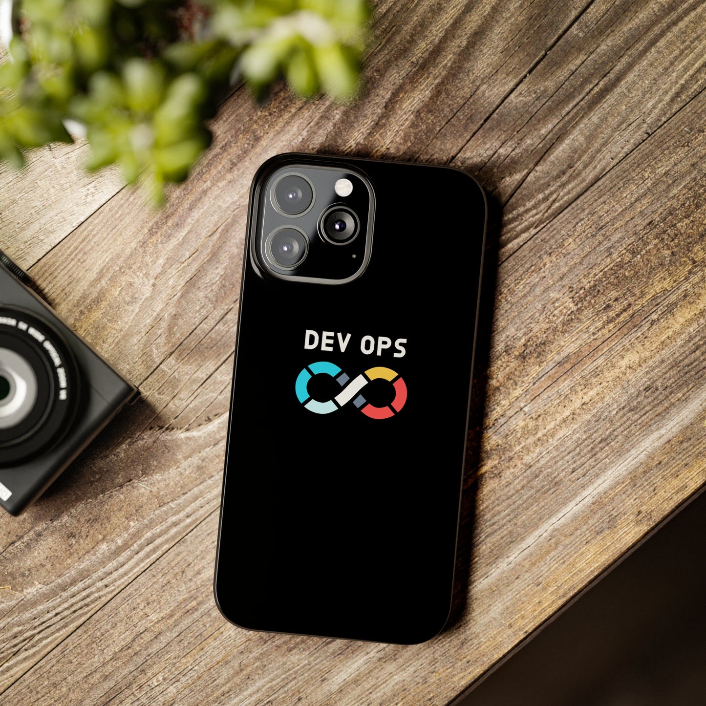 Minimalist DevOps iPhone Case