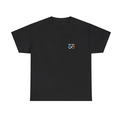 Men's Minimalist DevOps T-Shirt - Stylish Tech Apparel in S, M, L, XL Sizes